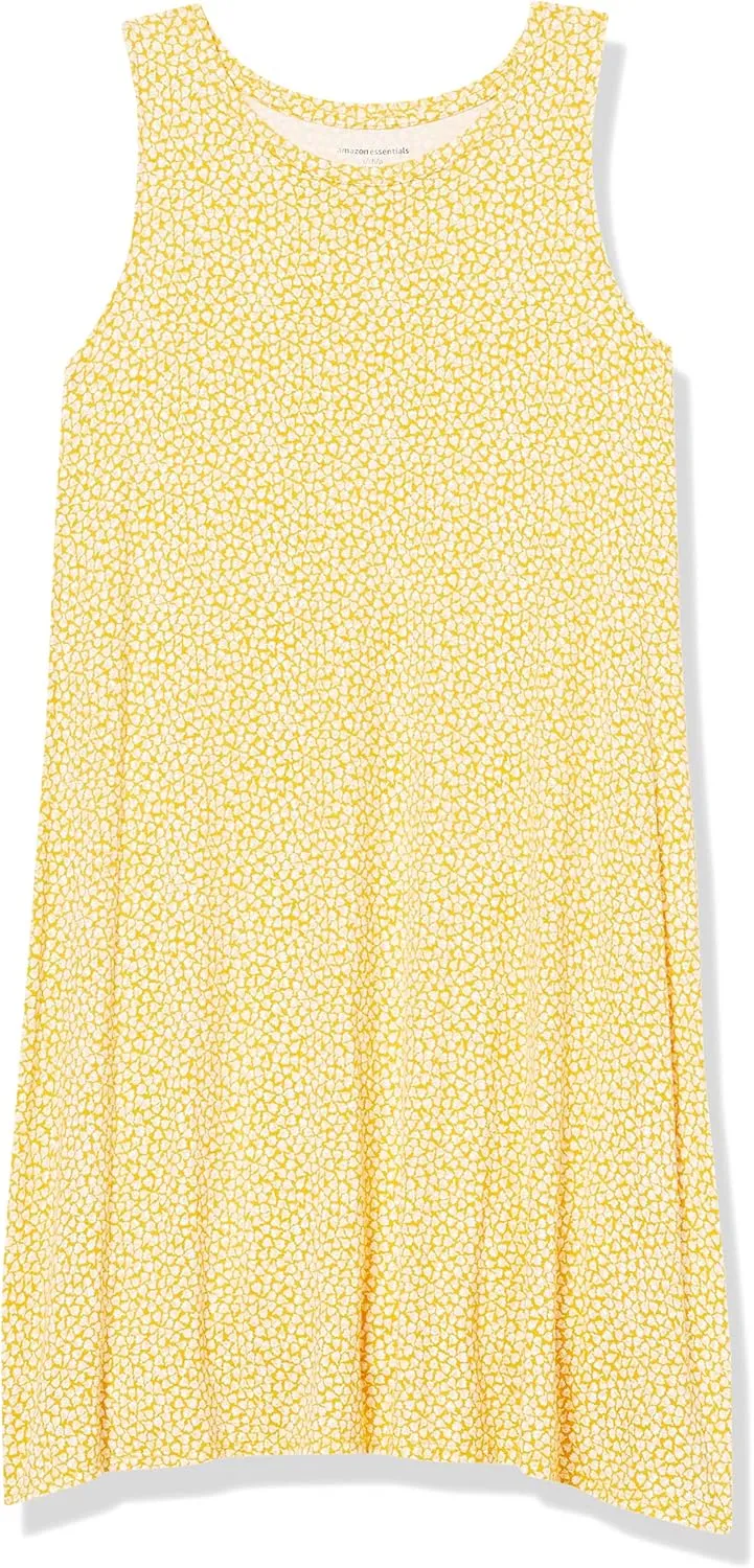 Amazon Essentials Women's Tank Swing Dress (Available in Plus Size)