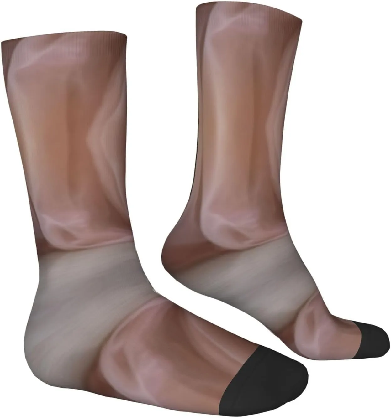 Ballet Shoes1 Print Fun Contrast Socks,Novel Crazy Cool Socks,Pattern Funky Novelty Socks,Unisex Bulk Socks