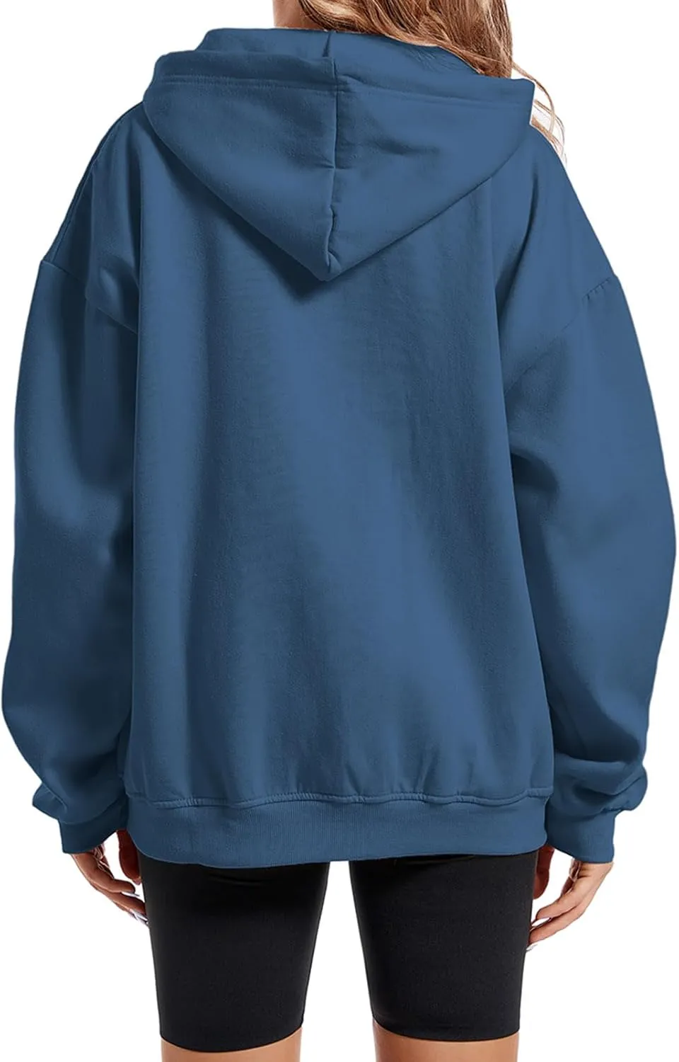Cute Oversized Zip Up Hoodie for Teen Girls Kawaii Cartoon Cat Sweatshirt for Women Pockets Cotton Top Jackets Coat