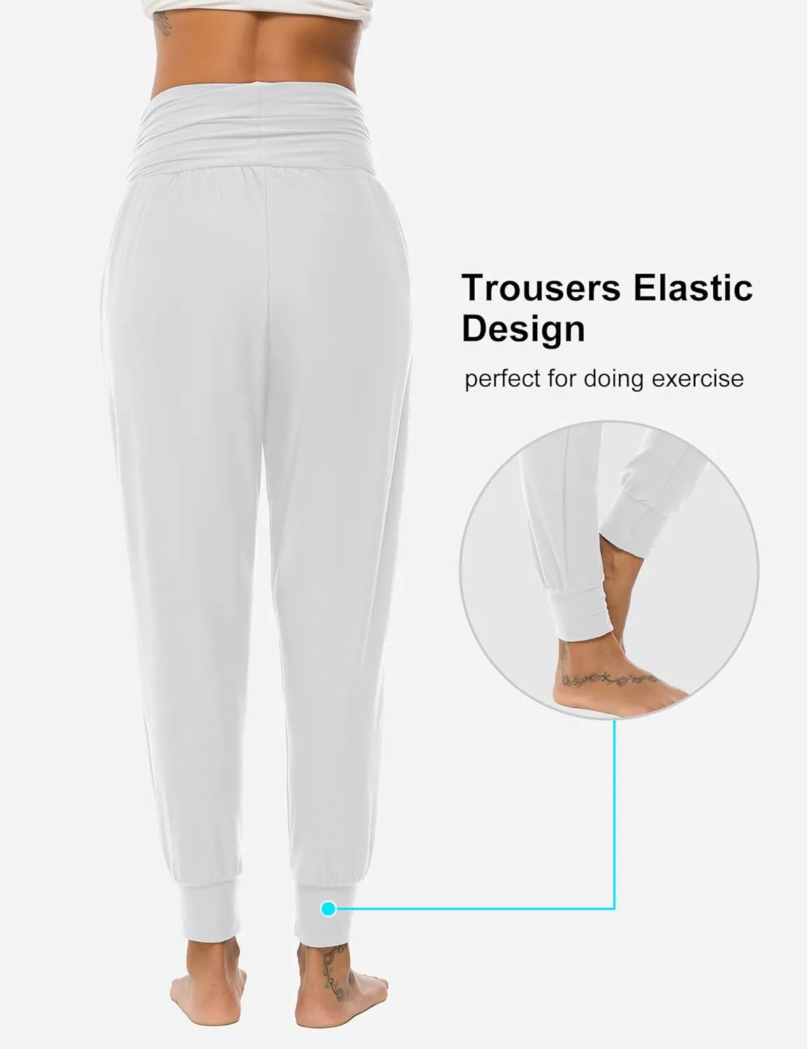 DIBAOLONG Womens Yoga Sweatpants Loose Workout Joggers Pants Comfy Lounge Pants with Pockets