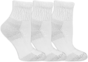 Dr. Scholl's Women's Advanced Diabetic Blisterguard Socks-2 & 3 Pair Packs-Non-Binding Cushioned Comfort