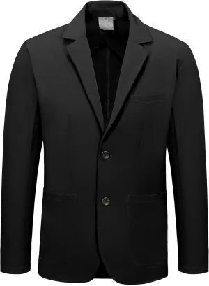 Little Donkey Andy Men's Casual Suit Blazer Jackets Slim Fit Business Lightweight Two Button Sport Coat