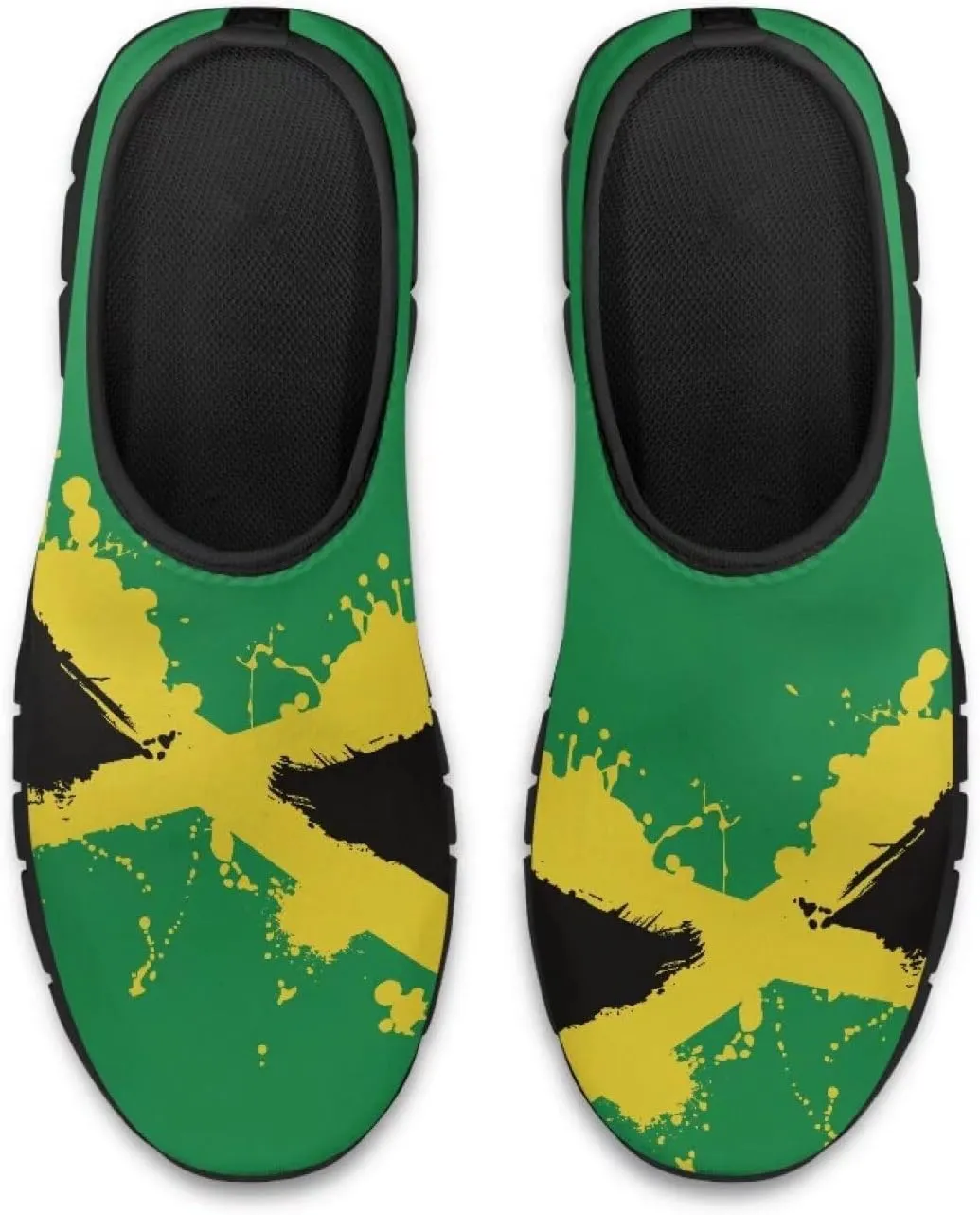 Mens Slip On Tennis Shoes Funny Print Comfortable Work Shoes for Men
