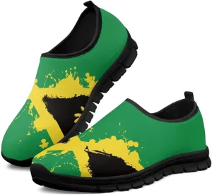 Mens Slip On Tennis Shoes Funny Print Comfortable Work Shoes for Men