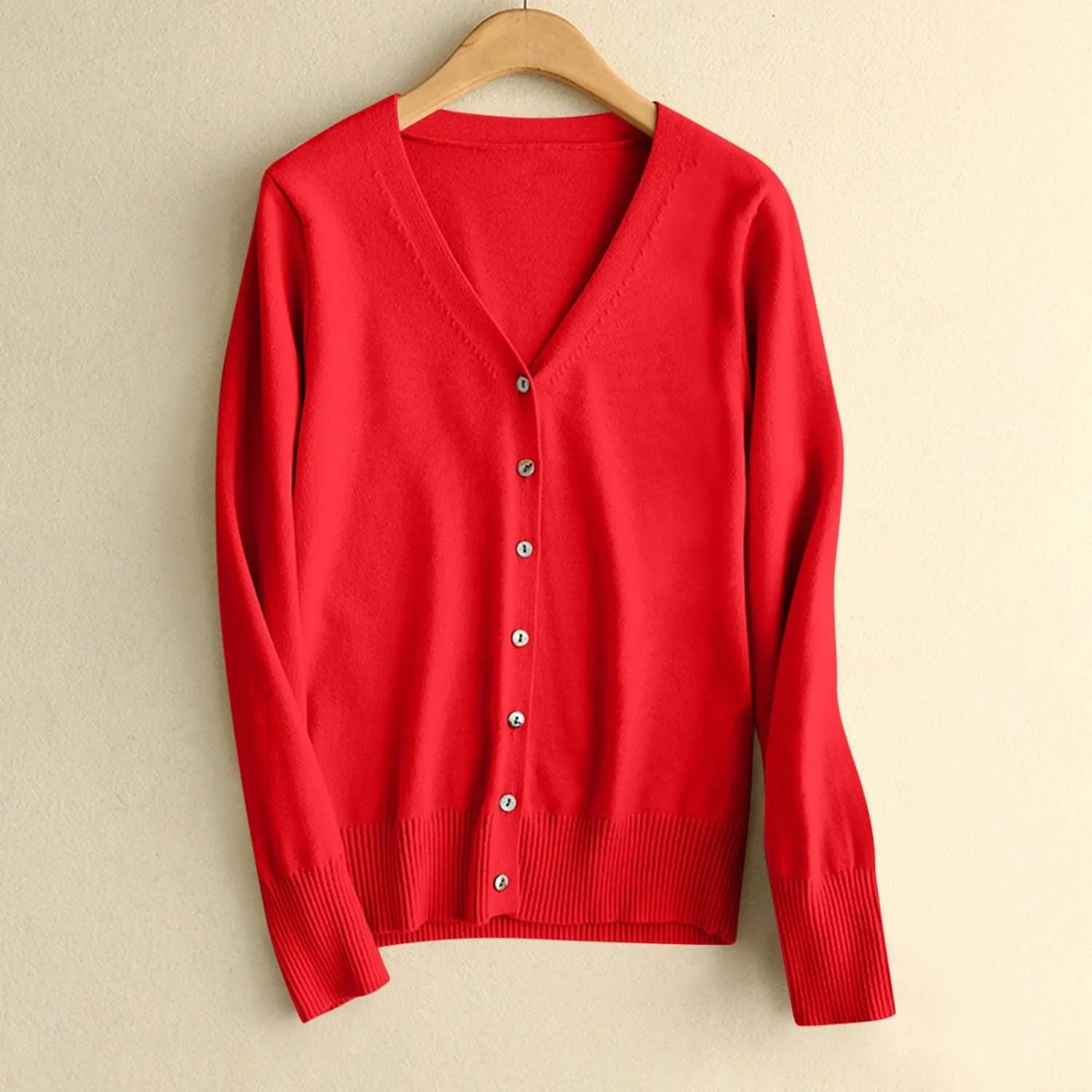 New Women's Sweater Cardigan V-Neck Long Sleeve Plus Oversize,Women's Cardigan Knitted Outer,2024 Fall&Winter