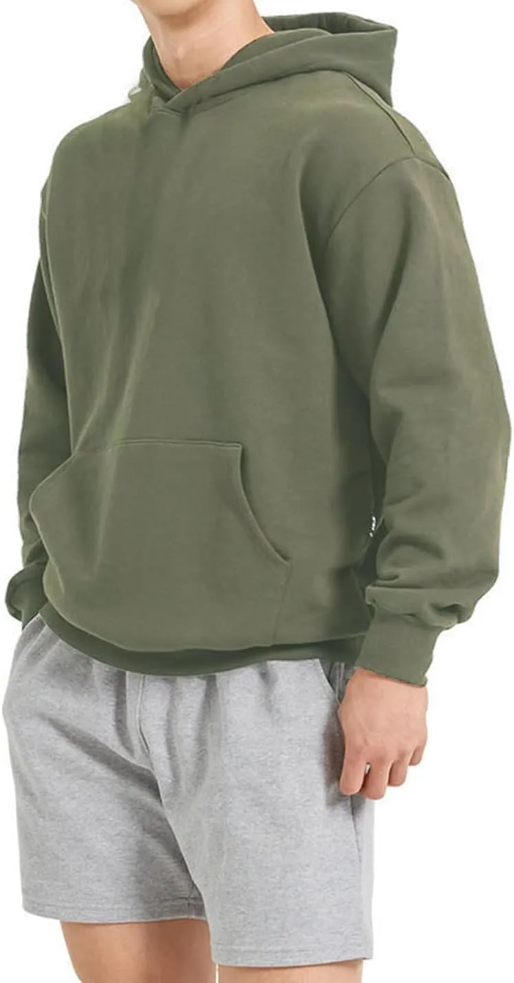 PAODIKUAI Men Hoodie Sweatshirt Loose Fit Fashion Pullover Hoodie Casual Long Sleeve Hooded Sweatshirt with Pocket