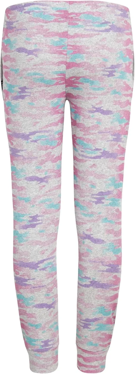 RBX Girls' Sweatpants - 2 Pack Active Fleece Joggers (Size: 4-16)