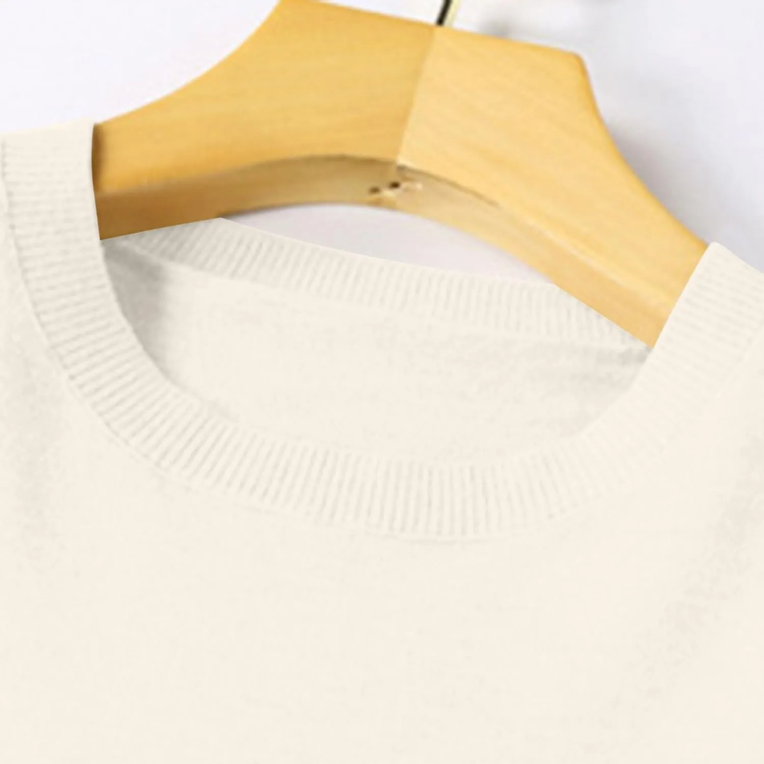 Sweaters for Women Trendy Crewneck Knit Long Sleeve Sweater Loose Fit Casual Solid Warm Soft Pullover Winter Tops