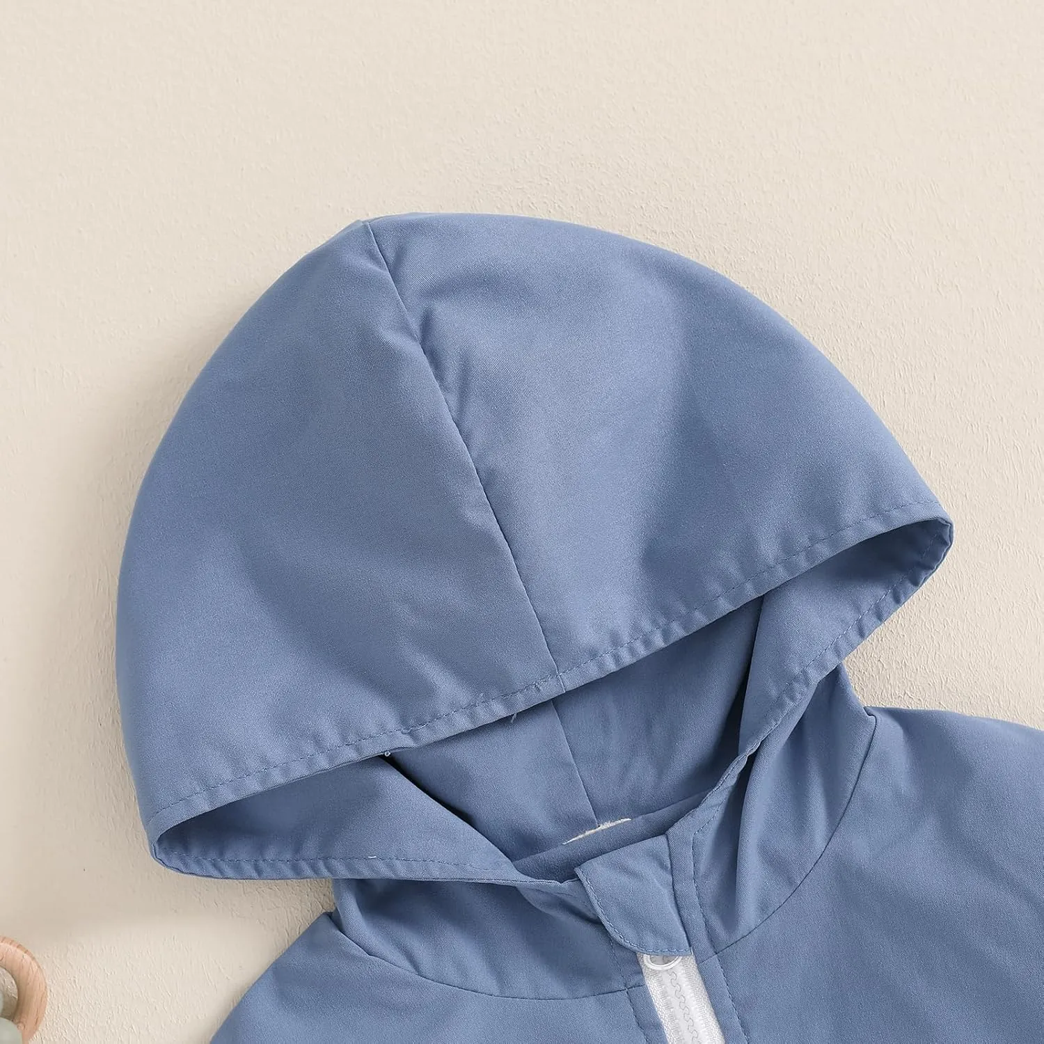 Toddler Baby Boy Hooded Jacket Long Sleeve Flap Pocket Zip Up Hoodie Coat Fall Winter Outwear