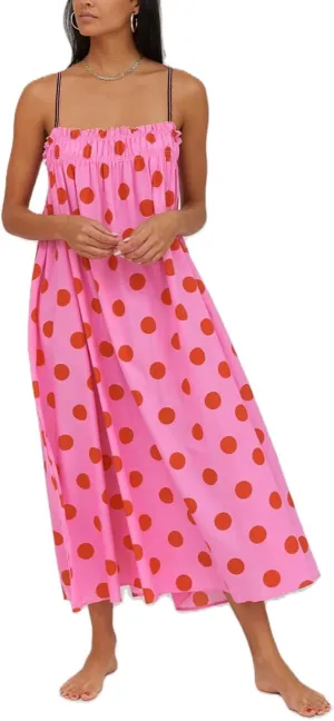 Women Bohemian Floral Maxi Dress Spaghetti Strap Backless Graphic Long Flowy Dress Summer Vacation Beach Sundress