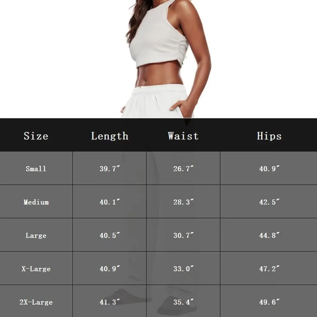 Womens Cargo Sweatpants Baggy Wide Leg Pants Warm Elastic High Waist Joggers Fall Track Lounge Trousers with Pockets