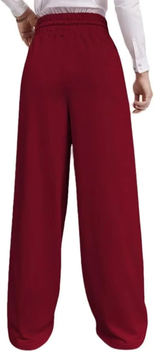 Women's Drawstring High Waist Wide Leg Sweatpants Oversized Sweats Pants Dressy Joggers Lounge Trousers with Pockets