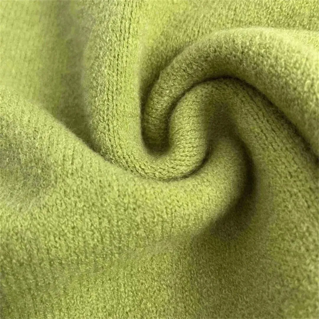 Women's Soft Short Sleeve Knitted Shirt Round Neck Solid Color Pullover