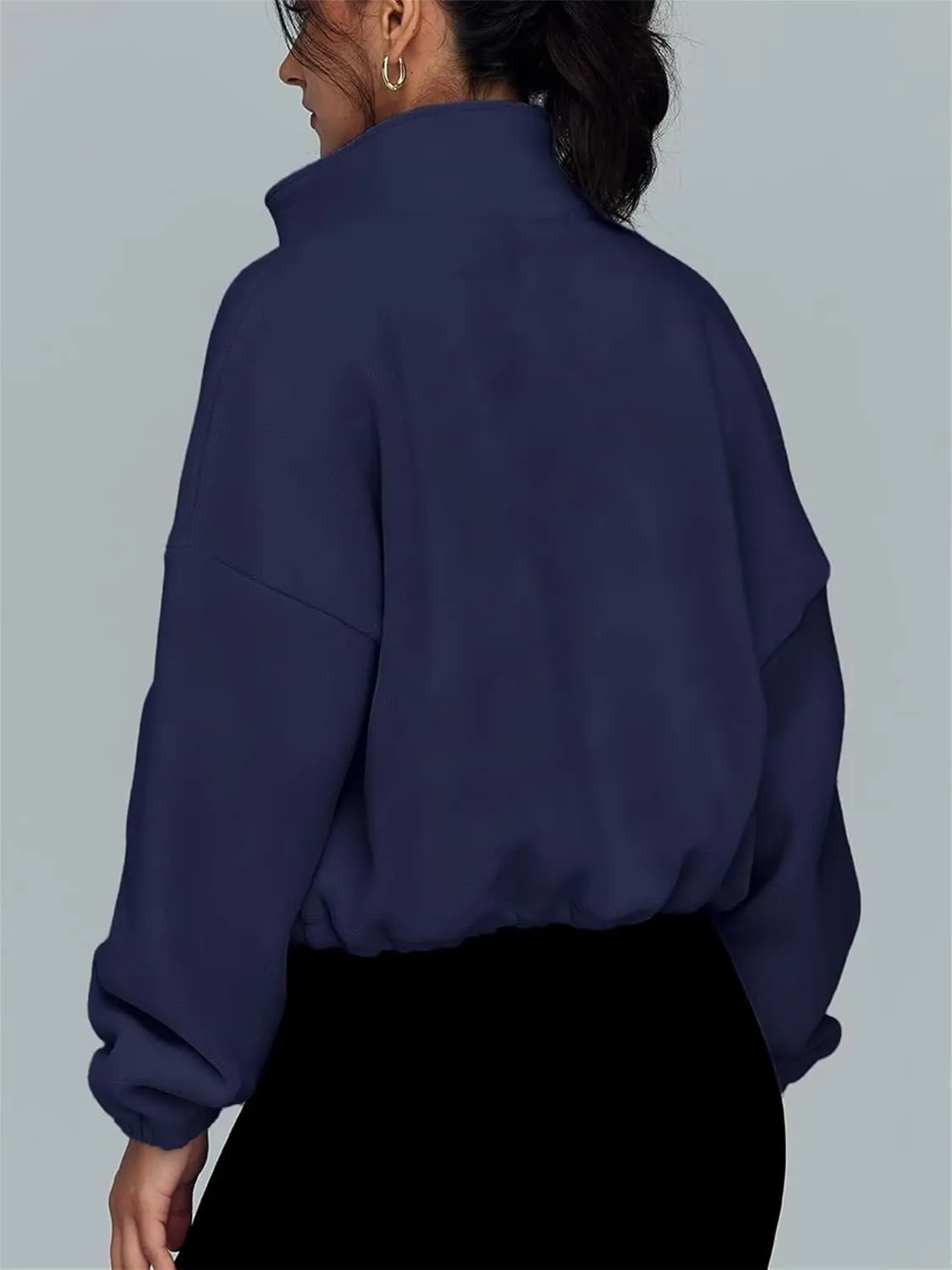 Zip Up Hoodie Women Casual Long Sleeve Track Jackets with Pockets Y2K Pullover Fall Outfits Sweatshirts